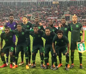 EPL Stars Moses, Iwobi, Ndidi, Musa Start As Nigeria Announce Starting XI, Shehu On The Bench